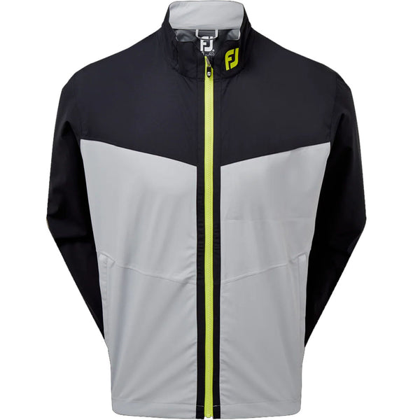 FootJoy HydroLite Waterproof Jacket - Black/Grey/Lime