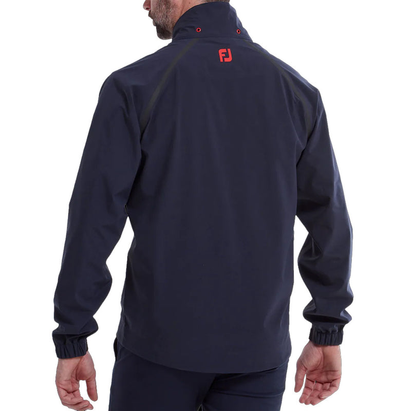 FootJoy HydroTour Waterproof Jacket - Navy/Black/Red