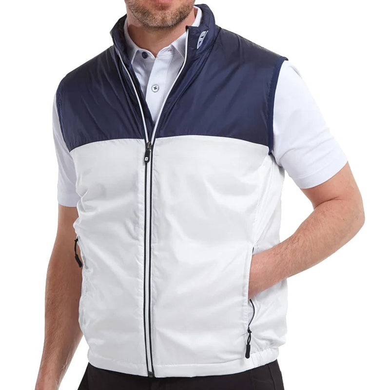 FootJoy Lightweight Thermal Vest - Navy/White