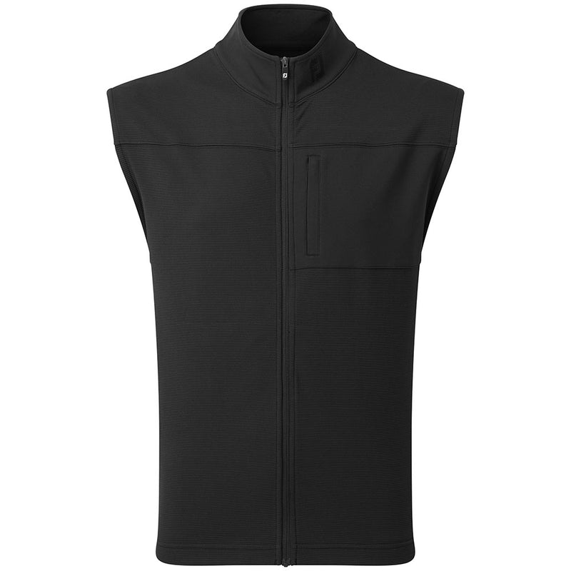 FootJoy Ottoman Knit Vest - Black