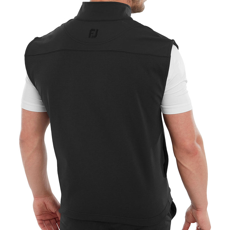 FootJoy Ottoman Knit Vest - Black