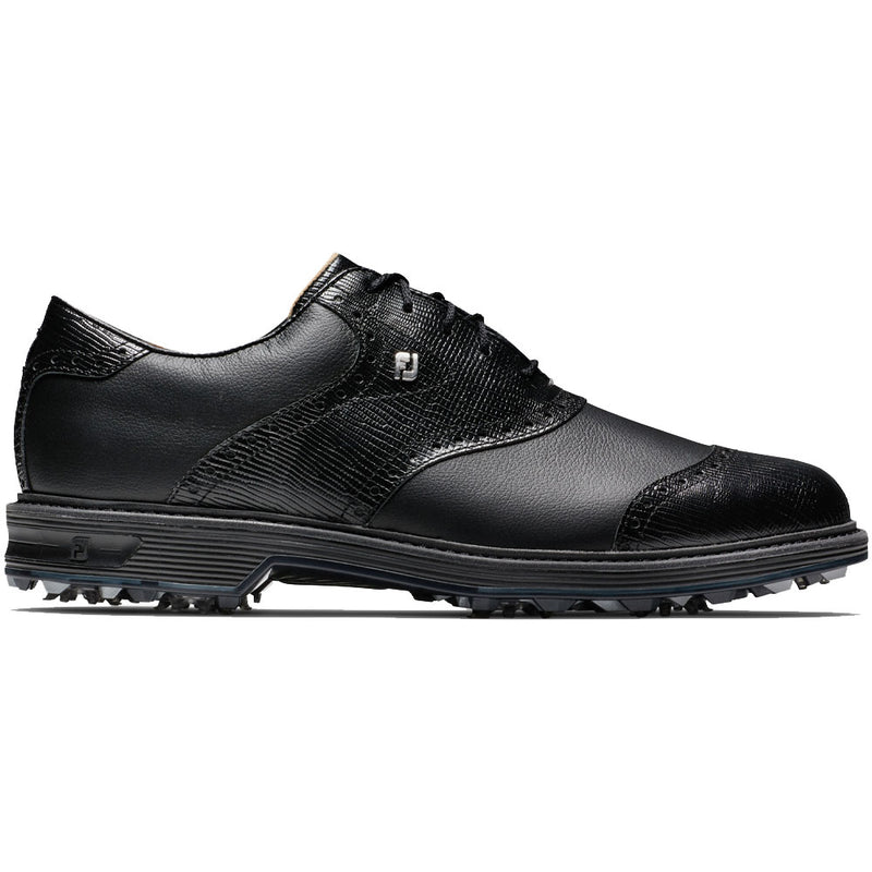 FootJoy Premiere Series Wilcox Spiked Waterproof Shoes - Black