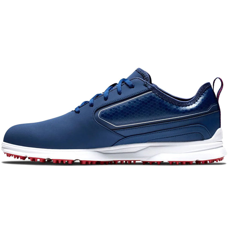 FootJoy SuperLites XP Spikeless Waterproof Shoes - Navy/Red