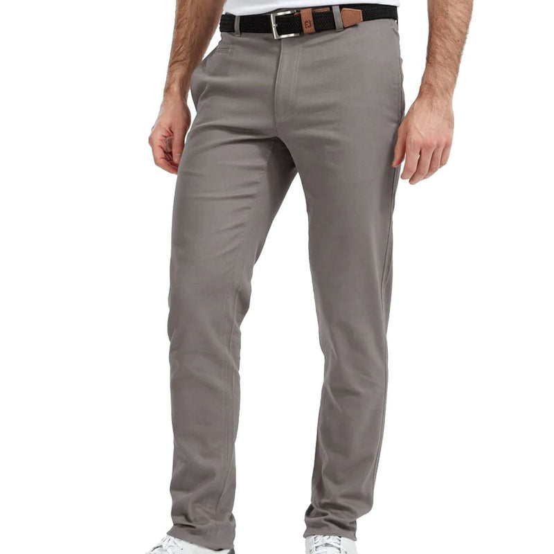 FootJoy Tapered Fit Chino Trousers - Grey