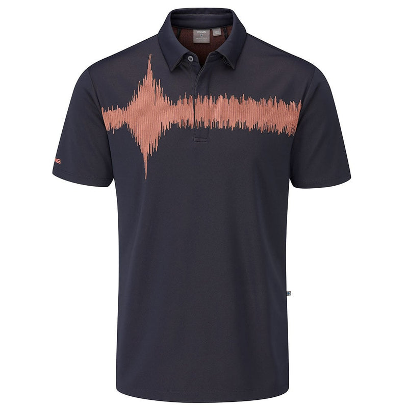 Ping Frequency Polo Shirt - Navy