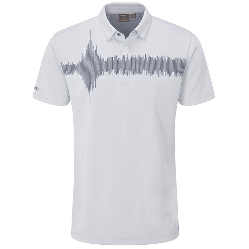 Ping Frequency Polo Shirt - Silver