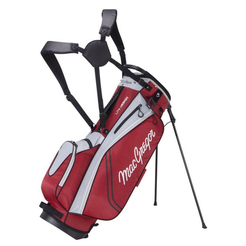 MacGregor Response ZT Lite 9 Inch Stand Bag - Burgandy