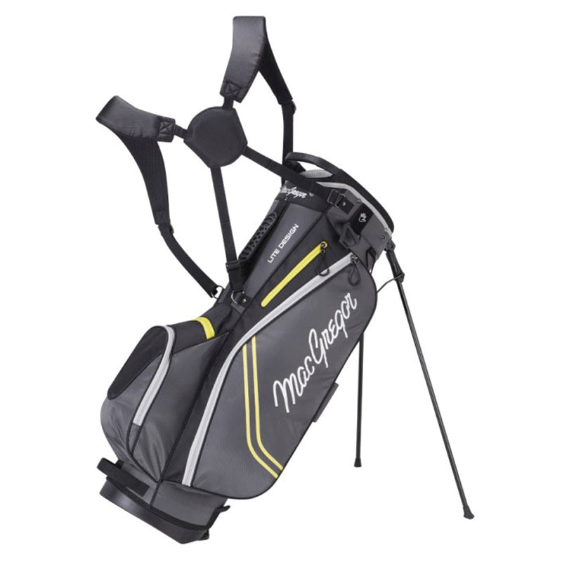 MacGregor Response ZT Lite 9 Inch Stand Bag - Charcoal