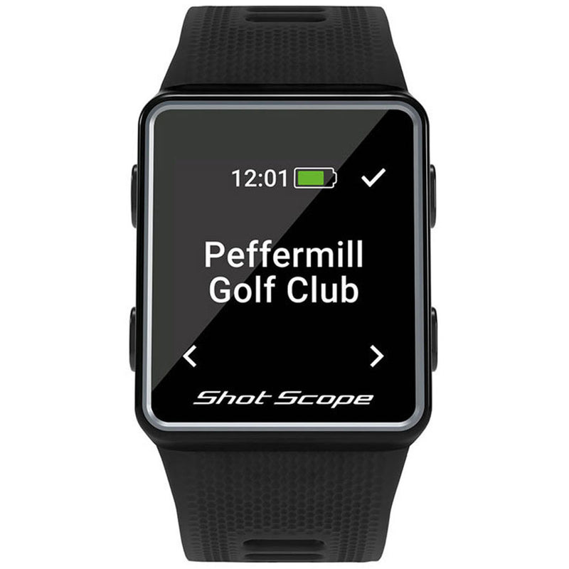 Shot Scope G3 GPS Golf Watch - Black