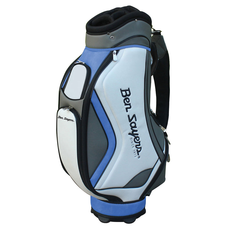 Ben Sayers DLX Tour Bag - White/Grey/Blue