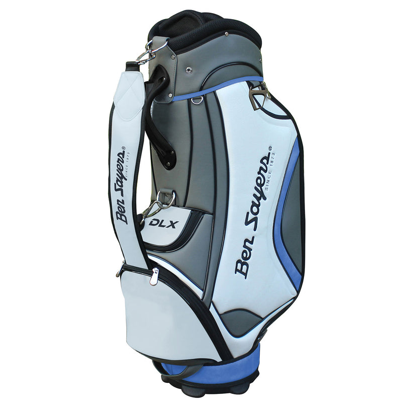 Ben Sayers DLX Tour Bag - White/Grey/Blue