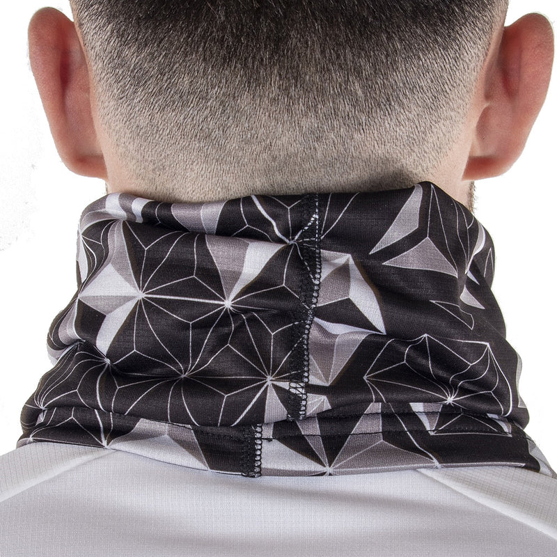 Galvin Green Dragan Insula Snood - Black/Sharkskin/White