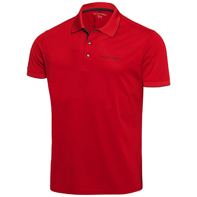 Galvin Green Marty Tour Edition Golf Polo Shirt - Red