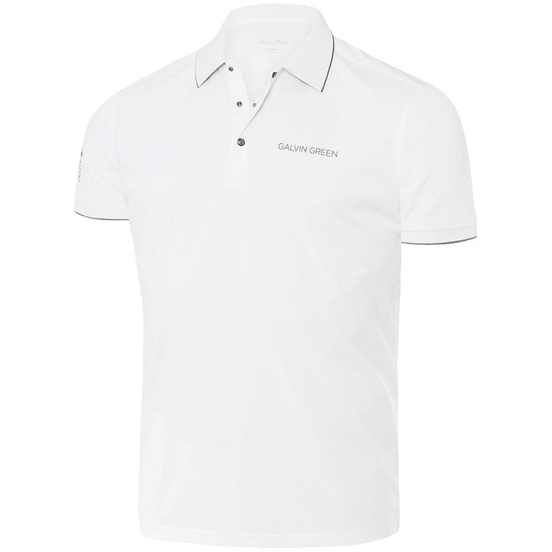 Galvin Green Marty Tour Edition Golf Polo Shirt - White