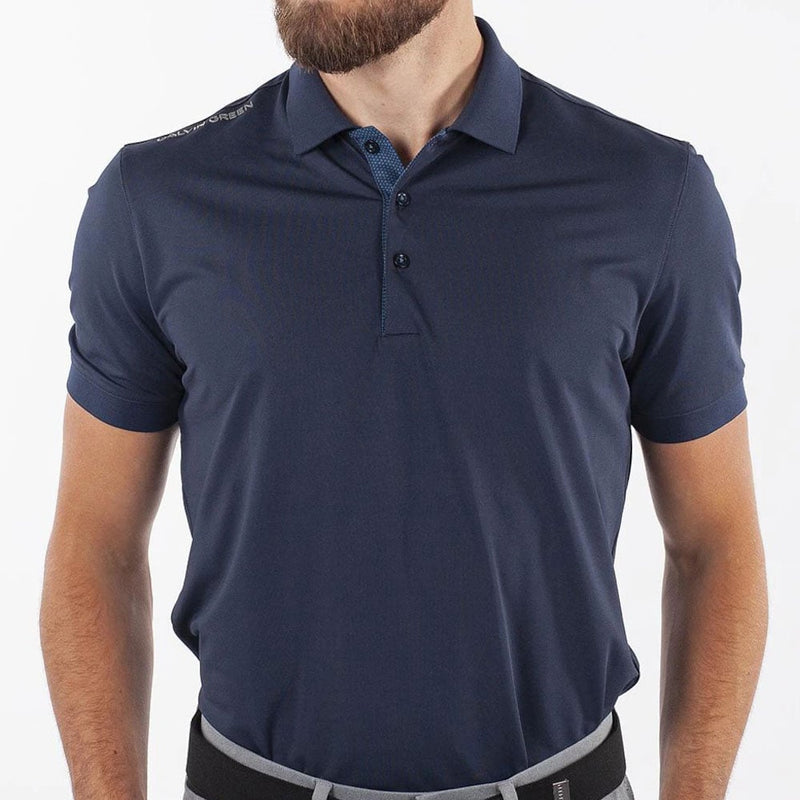 Galvin Green Max V8+ Polo Shirt - Navy