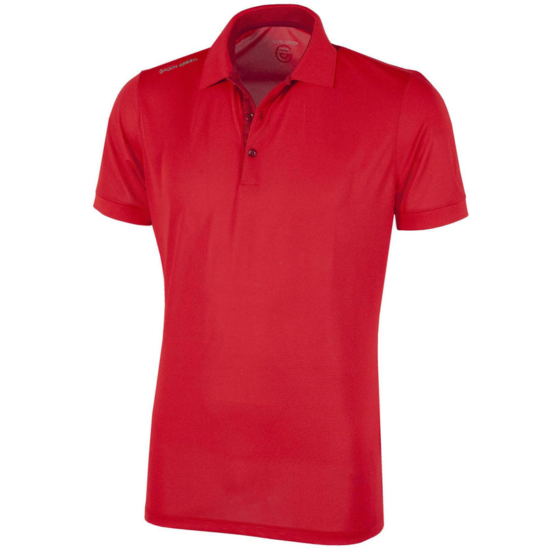 Galvin Green Max V8+ Polo Shirt - Red