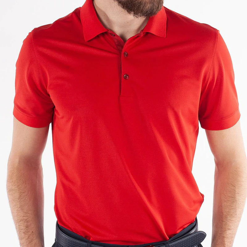 Galvin Green Max V8+ Polo Shirt - Red