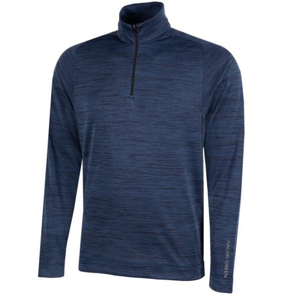 Galvin Green Dixon Insula 1/4 Zip Pullover - Navy