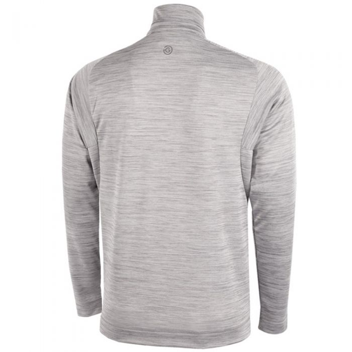 Galvin Green Dixon Insula 1/4 Zip Pullover - Light Grey