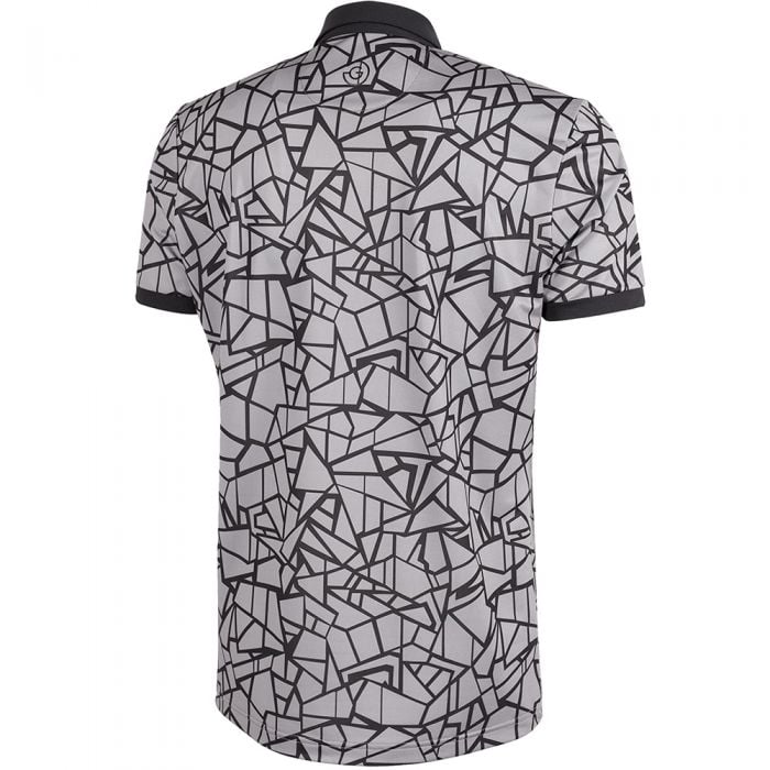 Galvin Green Markell Polo Shirt - Sharkskin/Black