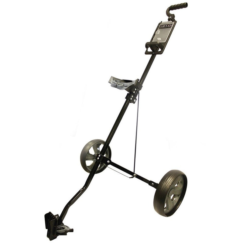 Glide-Tek 2-Wheel Pull Trolley - Black/Gun Metal 1.0