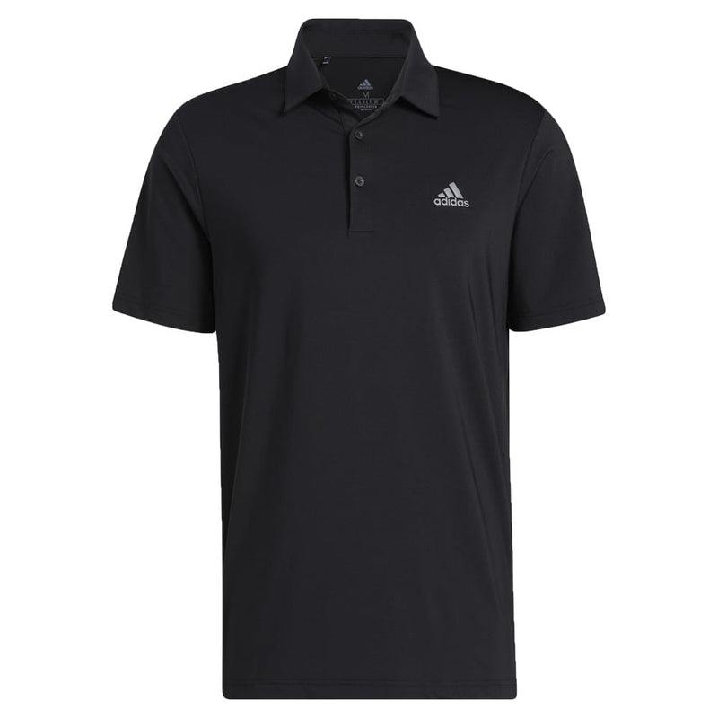 adidas Ultimate 365 Solid Left Chest Polo Shirt - Black