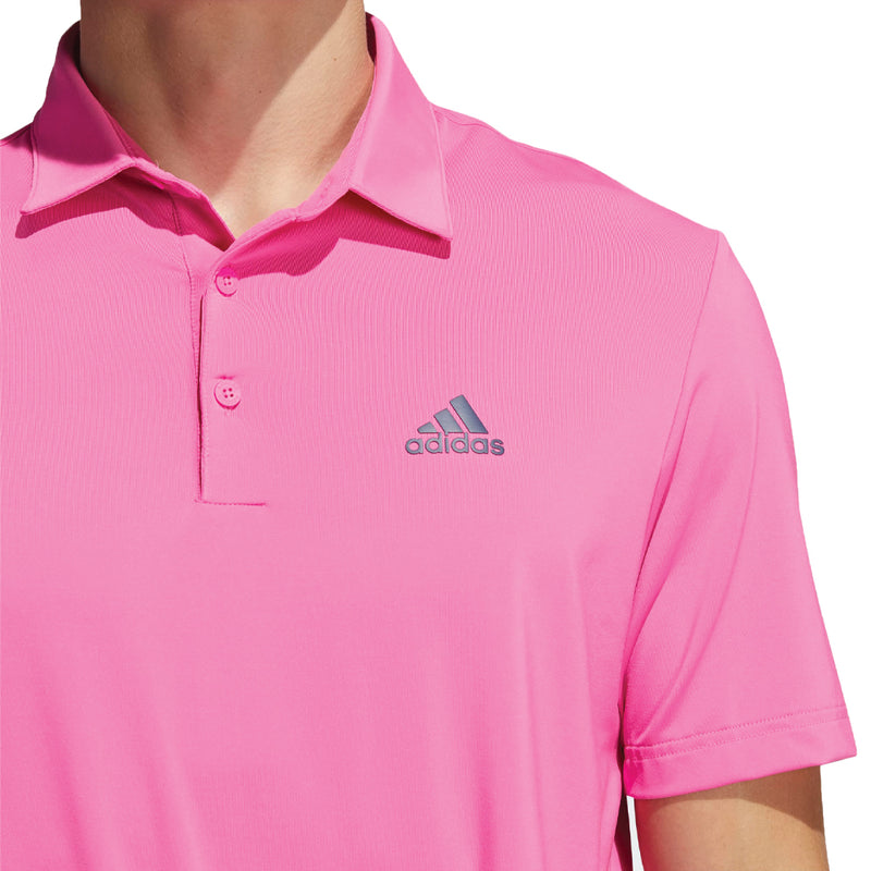 adidas Ultimate 365 Solid 3.0 Polo Shirt - Screaming Pink