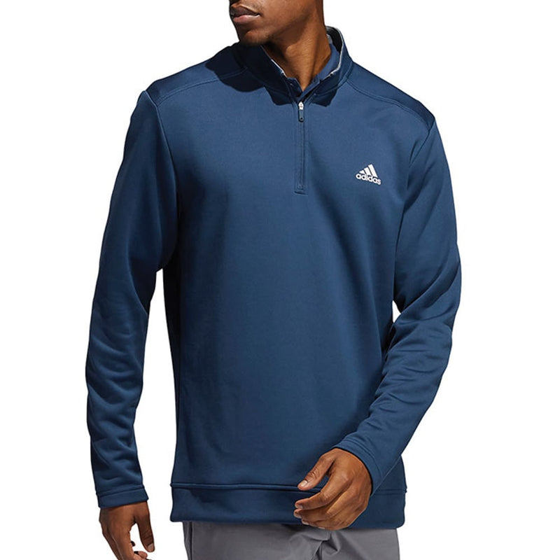 adidas Club Quarter  Zip Sweatshirt - Crew Navy