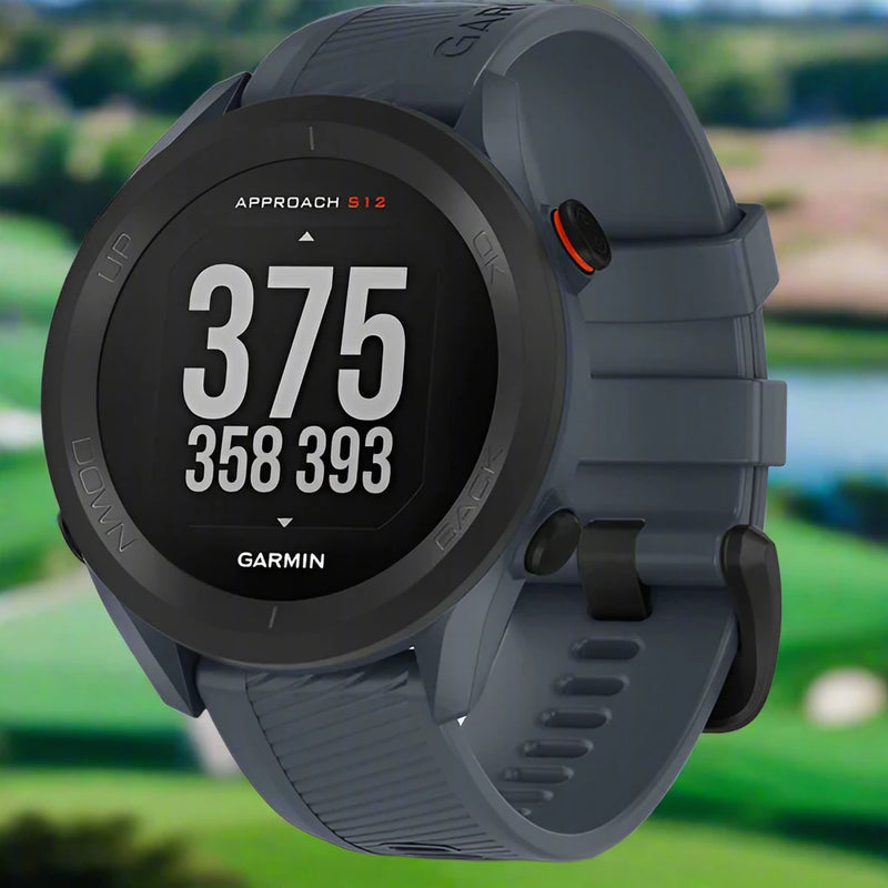 Garmin Approach S12 Golf GPS Watch - Granite Blue