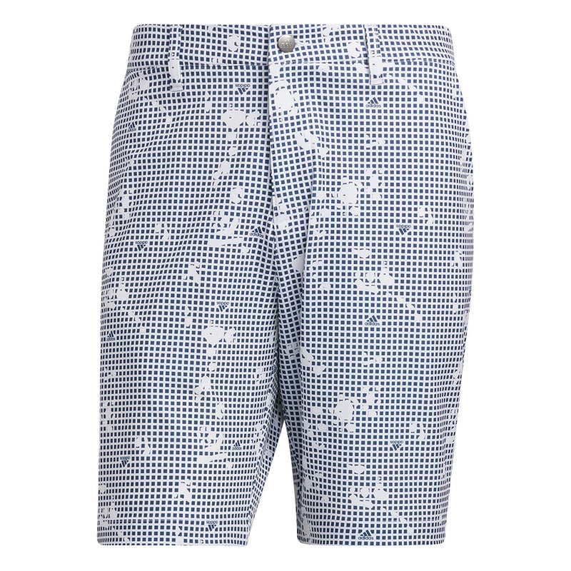 adidas Ultimate365 Print 8.5" Shorts - Navy/White