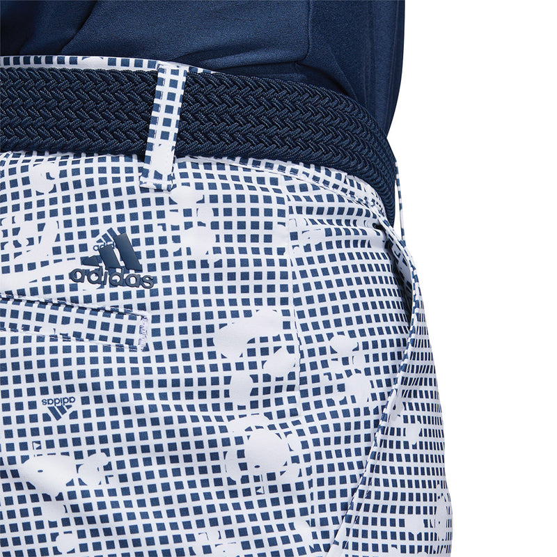 adidas Ultimate365 Print 8.5" Shorts - Navy/White