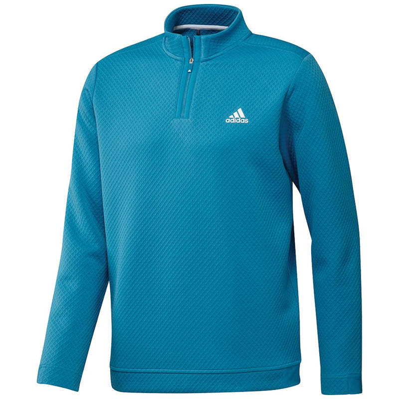 adidas DWR 1/4 Zip Pullover - Sonic Aqua