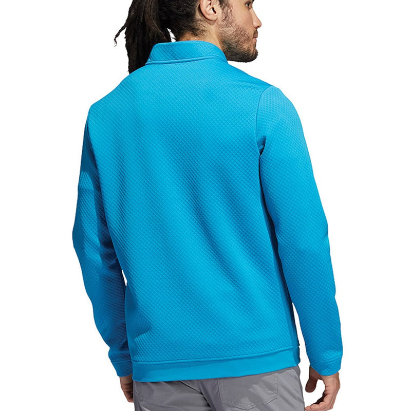 adidas DWR 1/4 Zip Pullover - Sonic Aqua