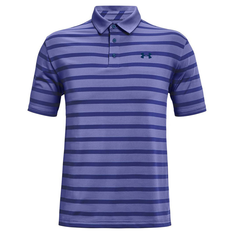 Under Armour Playoff 2.0 Back 9 Stripe Polo Shirt - Starlight/Regal