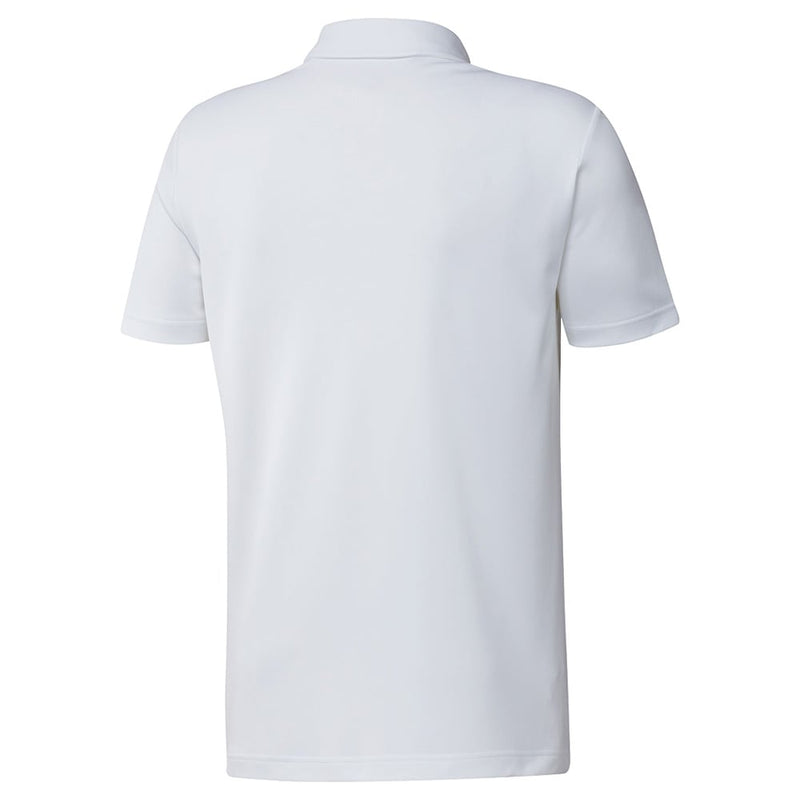 adidas Chest Print Polo Shirt - White