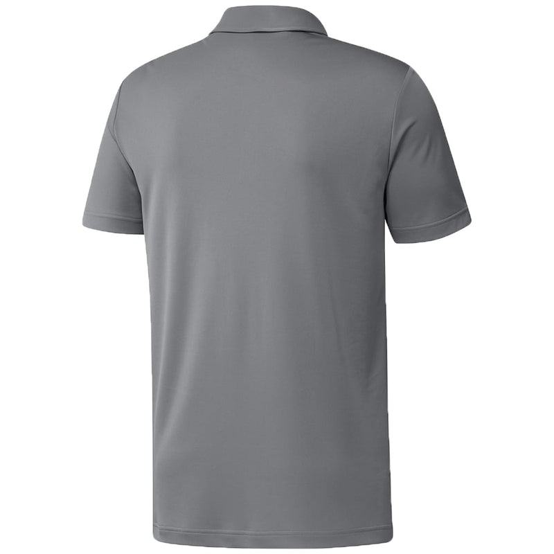 adidas Chest Print Polo Shirt - Grey Three