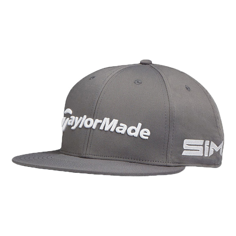 TaylorMade Tour Flatbill Cap - Charcoal