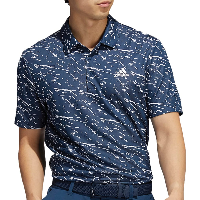 adidas Primeblue Polo Shirt - Crew Navy/White