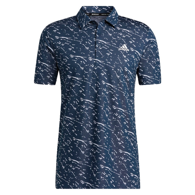 adidas Primeblue Polo Shirt - Crew Navy/White