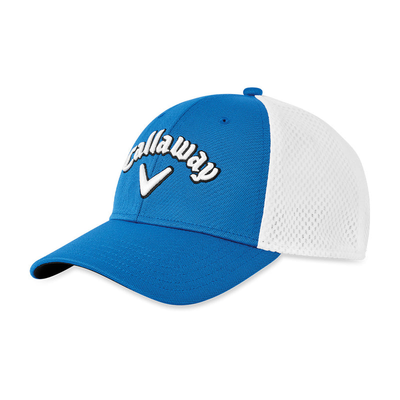 Callaway Mesh Fitted Cap - Royal/Royal/White