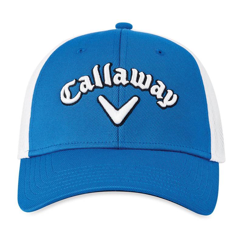 Callaway Mesh Fitted Cap - Royal/Royal/White