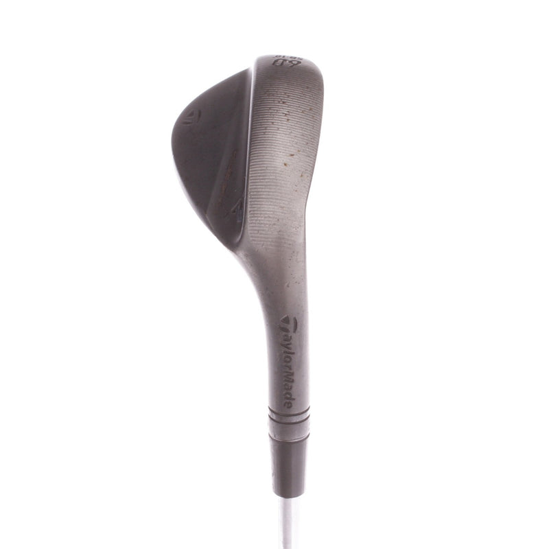 TaylorMade Milled Grind 3 Black Steel Men's Right Hand Lob Wedge 60 Degree 10 Bounce Wedge - True Temper