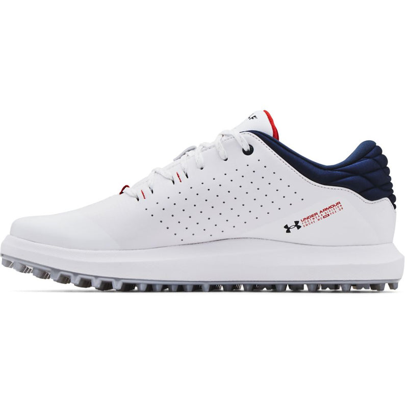 Under Armour Draw Sport Spikeless Shoes - White/Academy