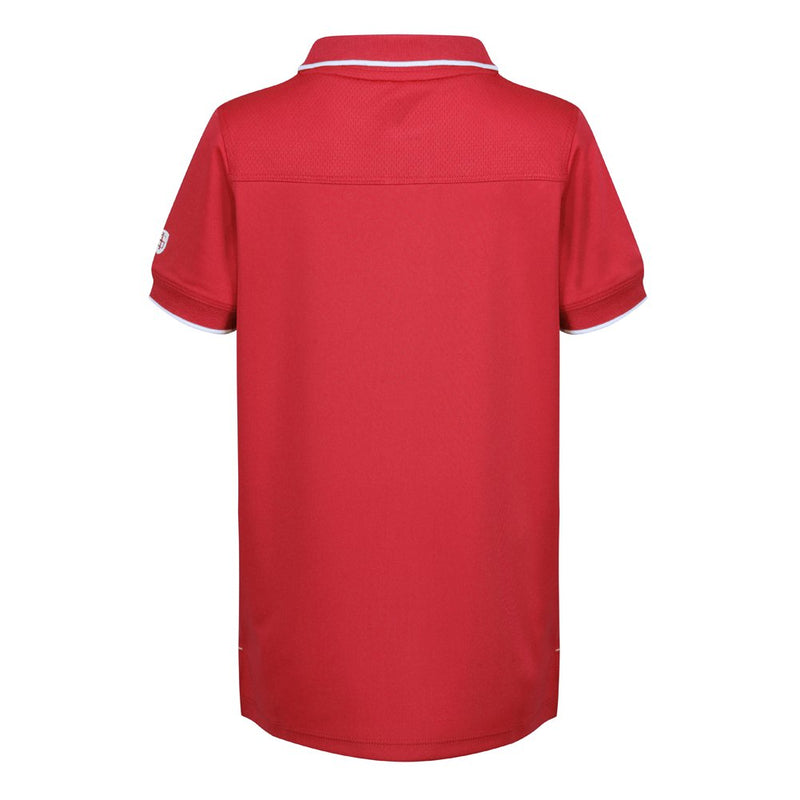 Island Green Junior Performance Polo Shirt - Red