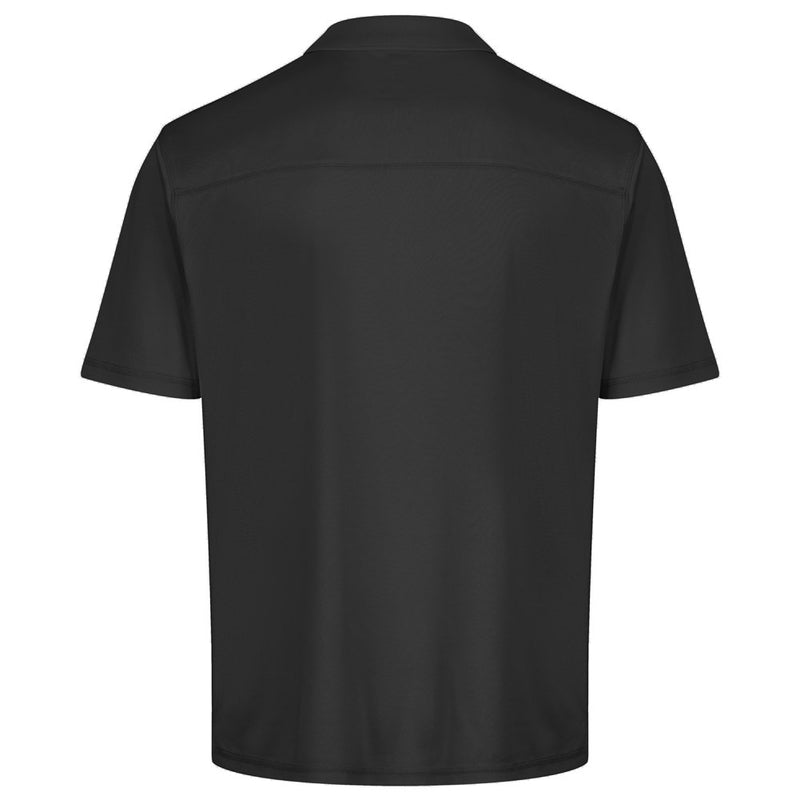 Island Green Essential Pique Polo Shirt - Black