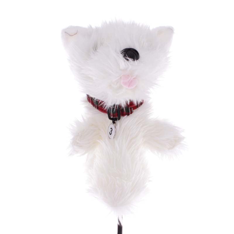 Westie Headcover - White