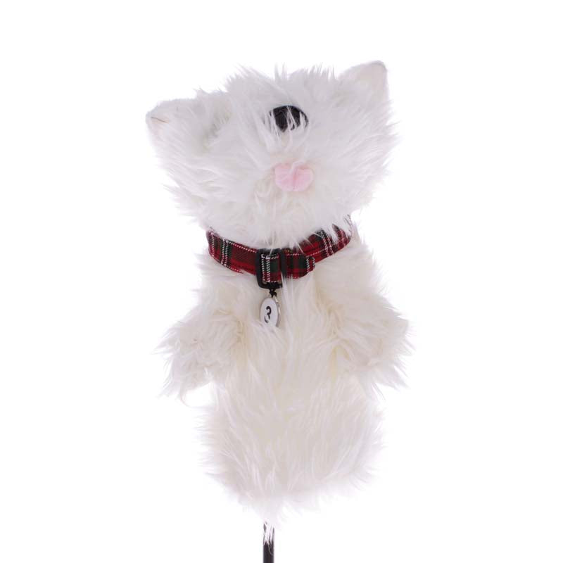 Westie Headcover - White