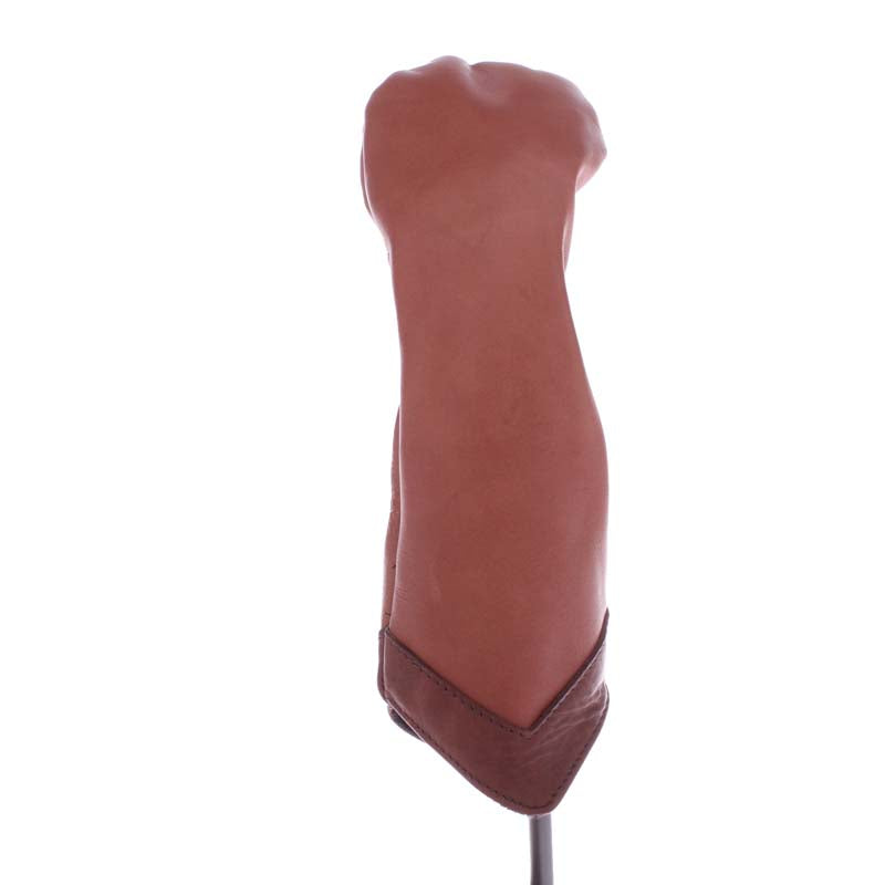 Vintage Rescue R2 Leather Headcover - Tan