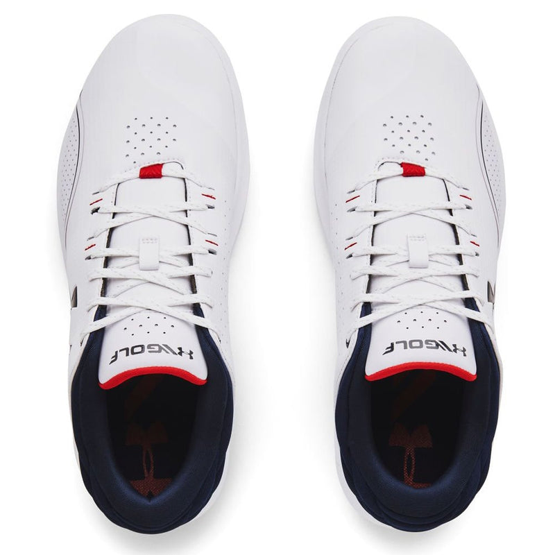 Under Armour Draw Sport Spikeless Shoes - White/Academy