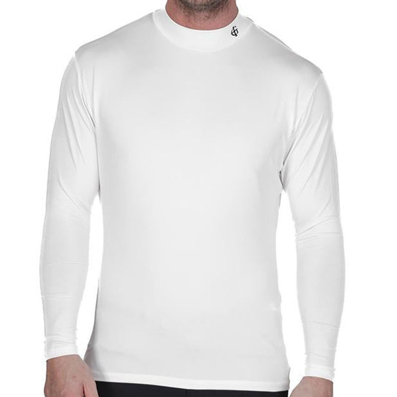 Island Green Long Sleeved Thermal Base Layer - White